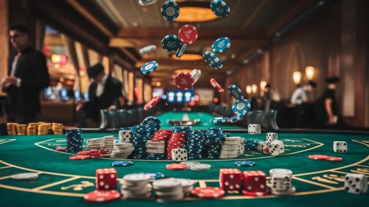 hanoman mobile app dashboard showing sports betting and live-dealer options on Android